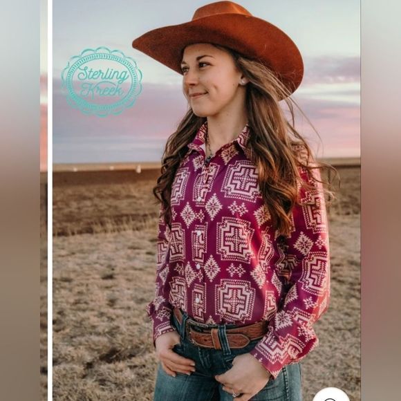 Sterling Kreek Tops - LILAC LOUNGIN' TOP  